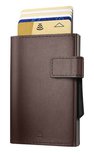 Ă–gon Cascade Snap Dark Brown creditcardhouder Ă–gon Cascade Snap Dark Brown creditcardhouder