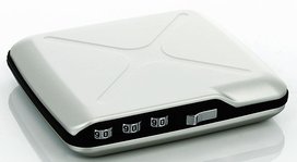 Ögon Code Wallet Silver creditcardhouder Ögon Code Wallet Silver creditcardhouder